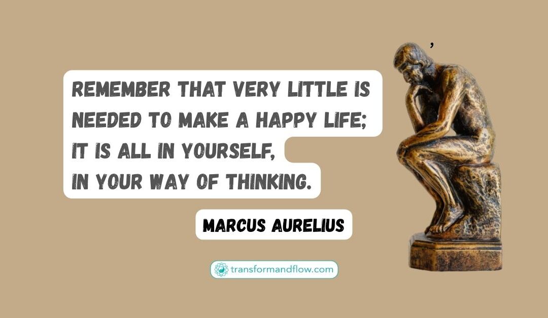 The Inner Architect of Happiness: Marcus Aurelius’s Enduring Wisdom