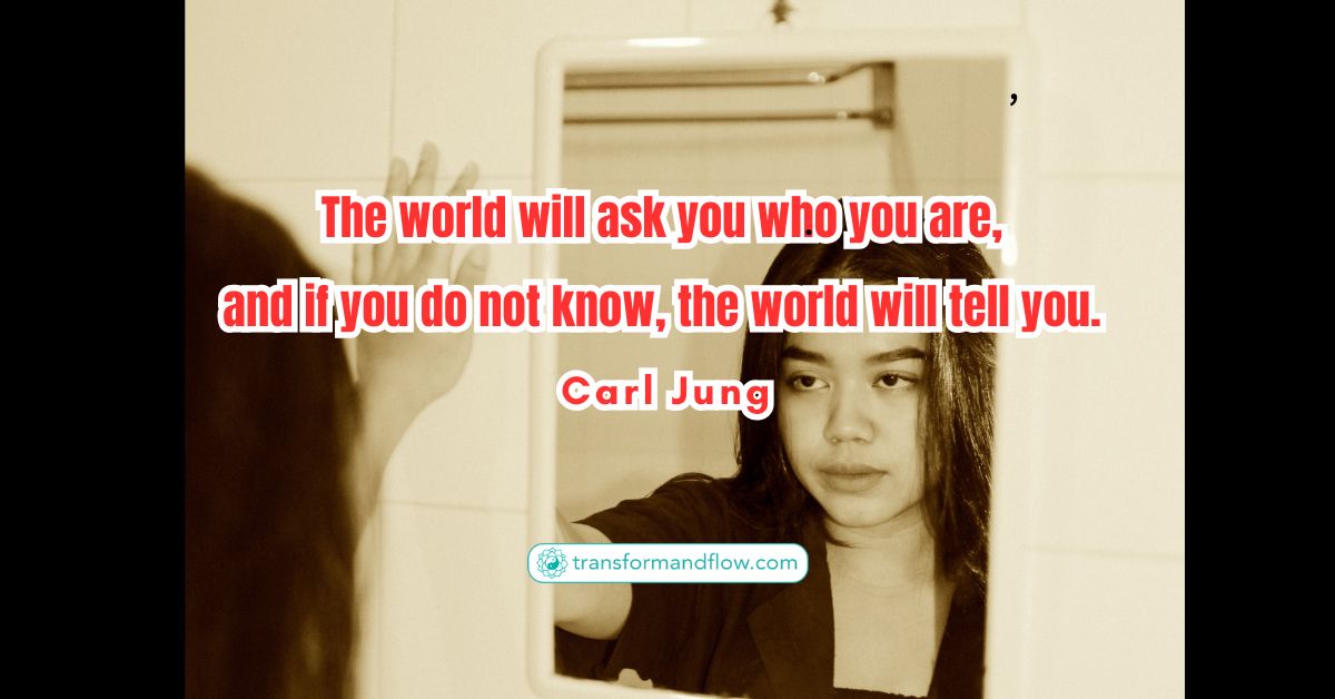 Jung wasn't talking about your name, your address, or what you like to eat for breakfast. He was talking about your soul - the deep, quiet part of you that knows what you actually value.