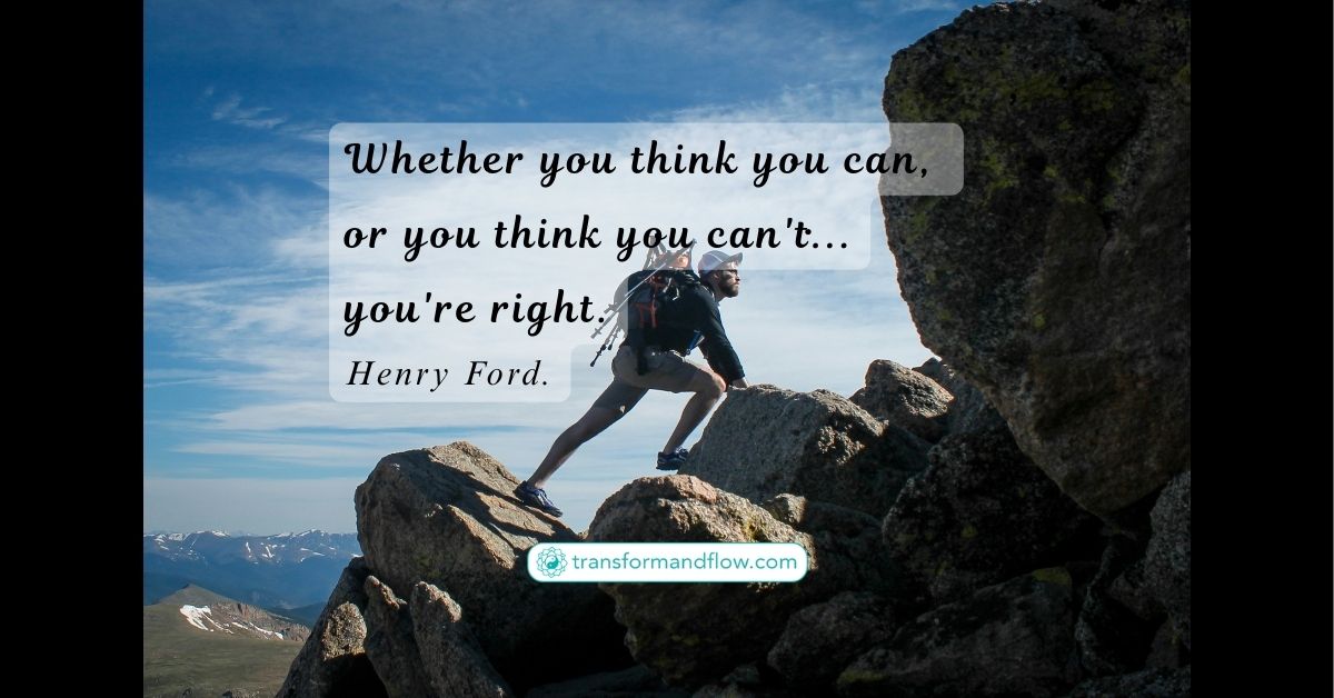 Ford wasn't saying that "thinking" is a substitute for "doing." He was saying that thinking is the engine that makes doing possible. You still have to put in the work. The mindset just ensures that you don't sabotage yourself before the work even begins